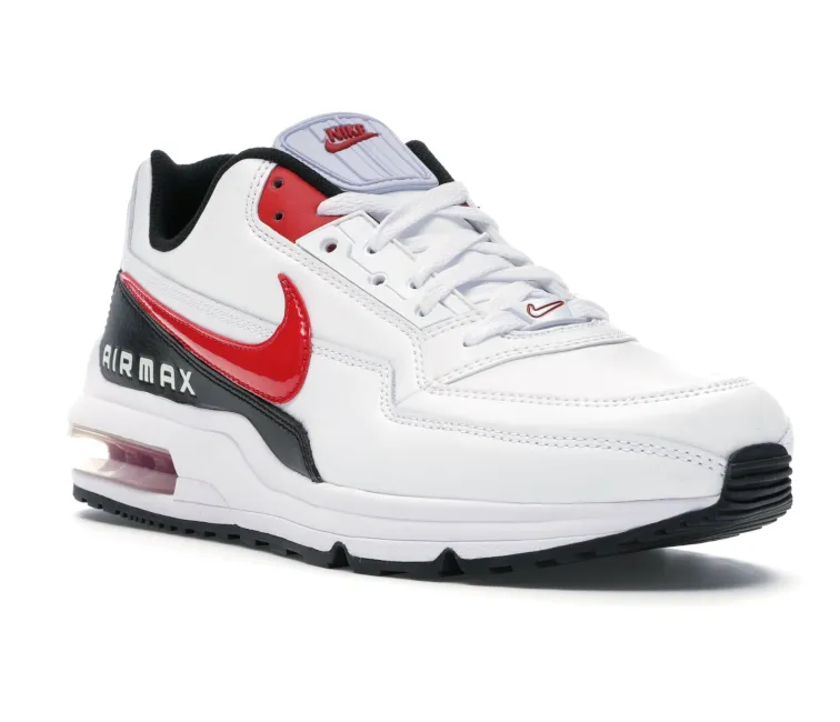 High Rebound Cushioning Men's Nike Air Max LTD 3 (White/University Red)