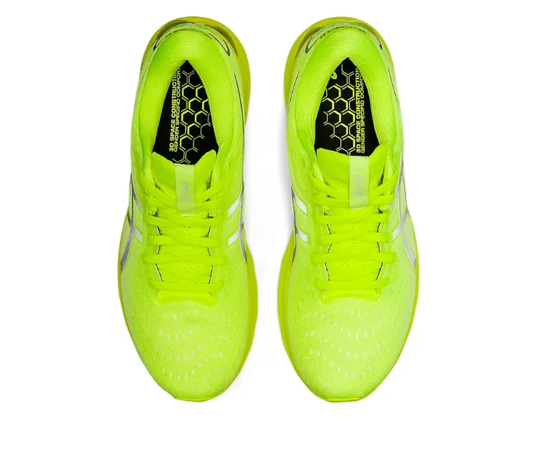 Men's Asics Gel Nimbus 24 Lite-Show (Safety Yellow) Shock Absorbing Rubber