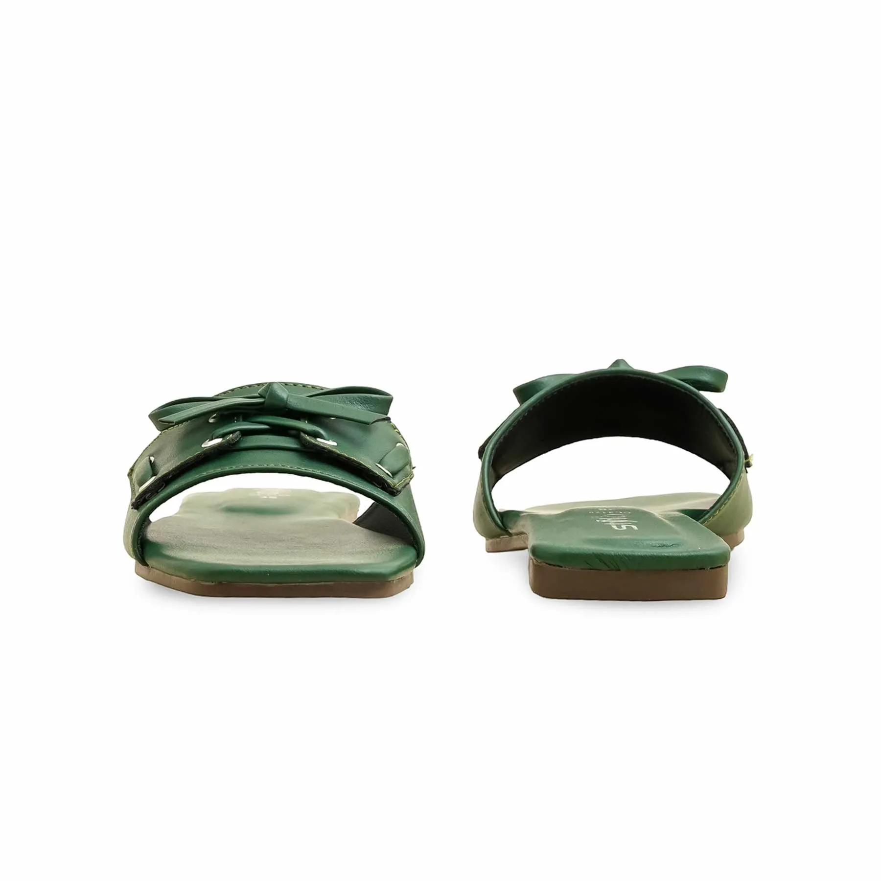 Forest Step Green Casual Slipper CL2128