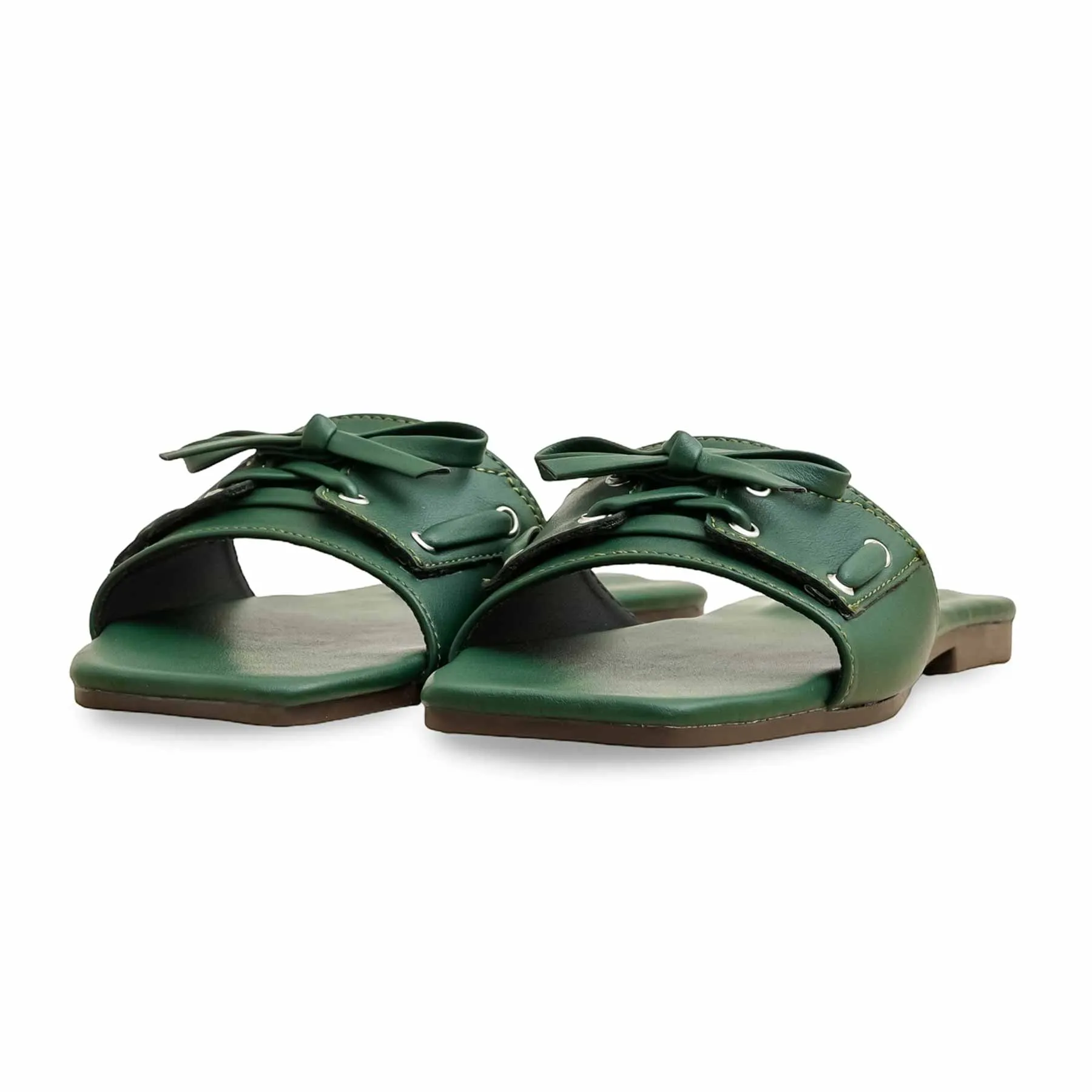 Green Casual Slipper CL2128 Scent Path Errand Run