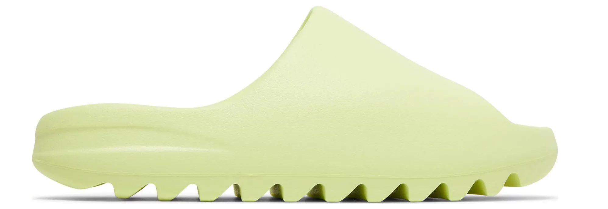 Compression Fit Lining Outdoor Vibes Yeezy Slide 'Glow Green' 2022 - HQ6447