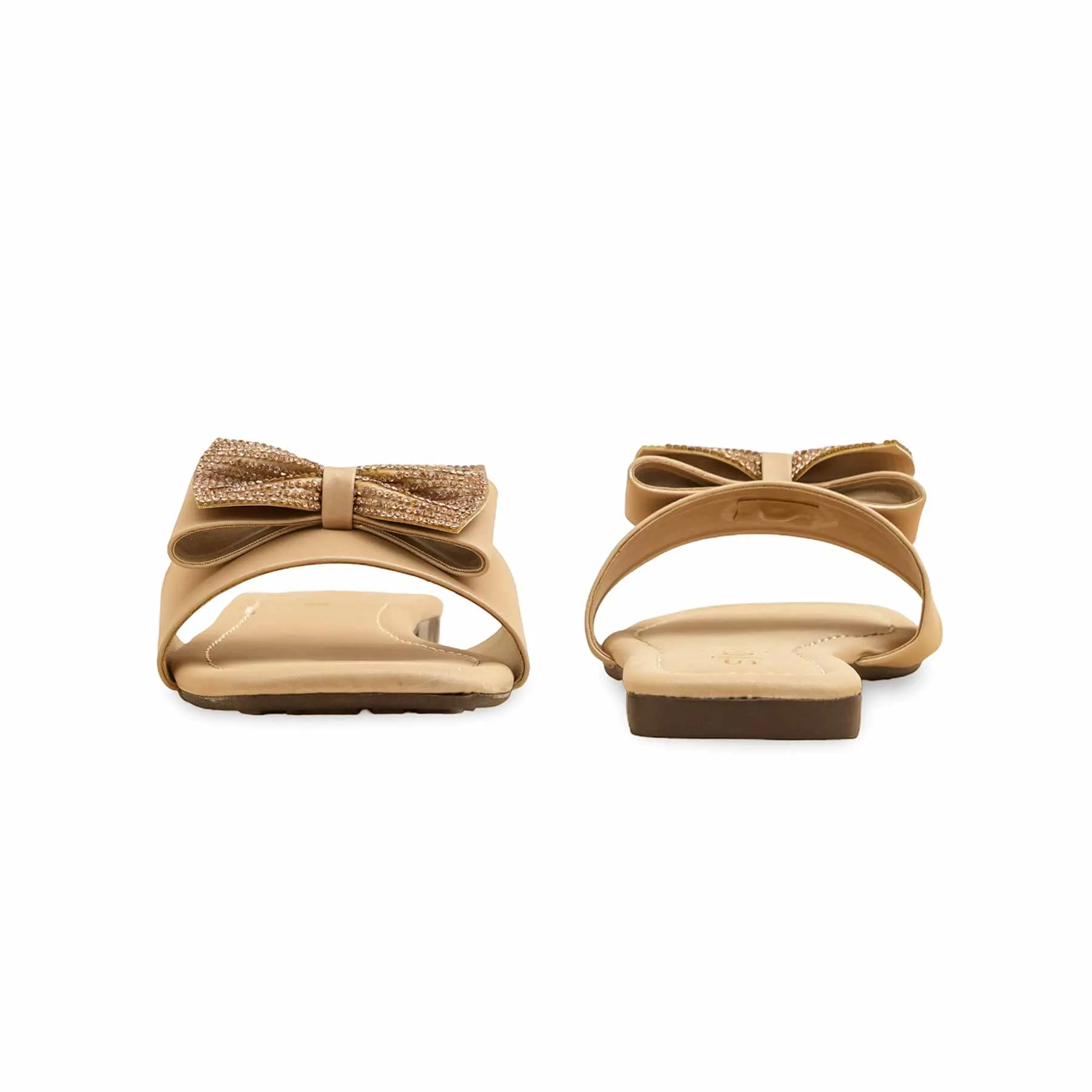 Look Mood Life Glow Golden Casual Slipper CL2131