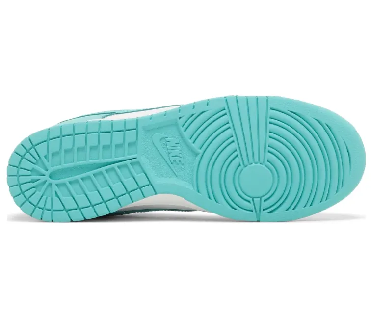 Cushioning Cloud Tech Reinforced Toe Guard Men's Nike Dunk Low (Clear Jade)
