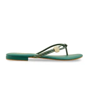 Everyday Use Street Mood Green Fancy Chappal FN0782