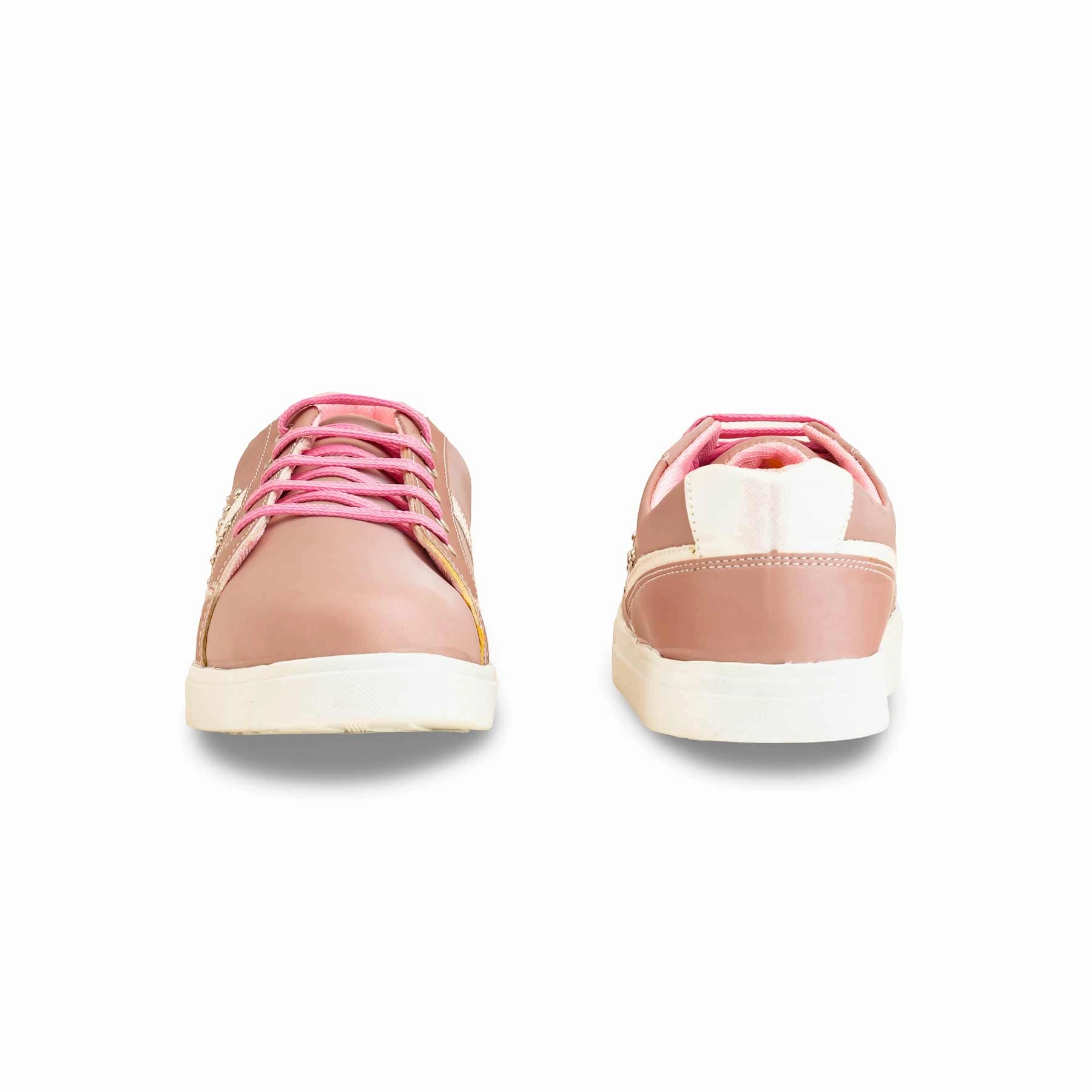 Pink Casual Sneaker AT7425 Impact Resistant Frame Feet Relief