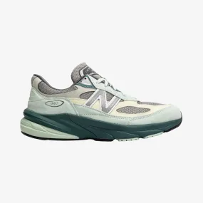 Gentle Step mens new balance 990v6 (community mint/grey)