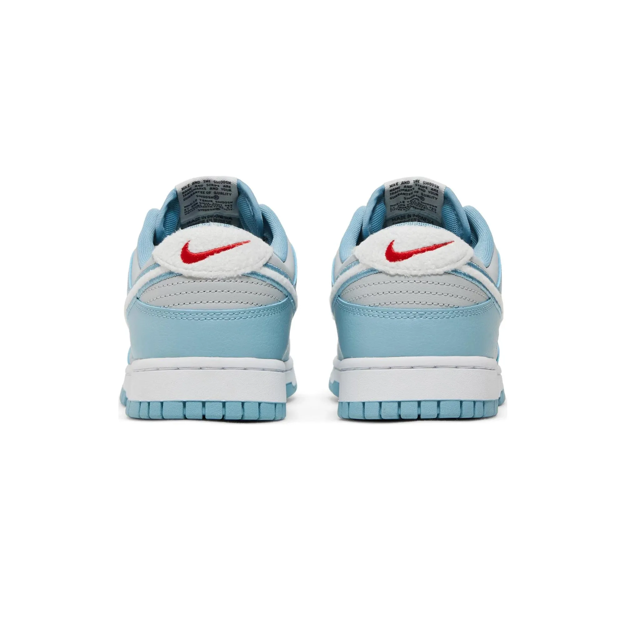 Comfortable Ride Dunk Low Retro 'Fleece Swoosh Worn Blue'