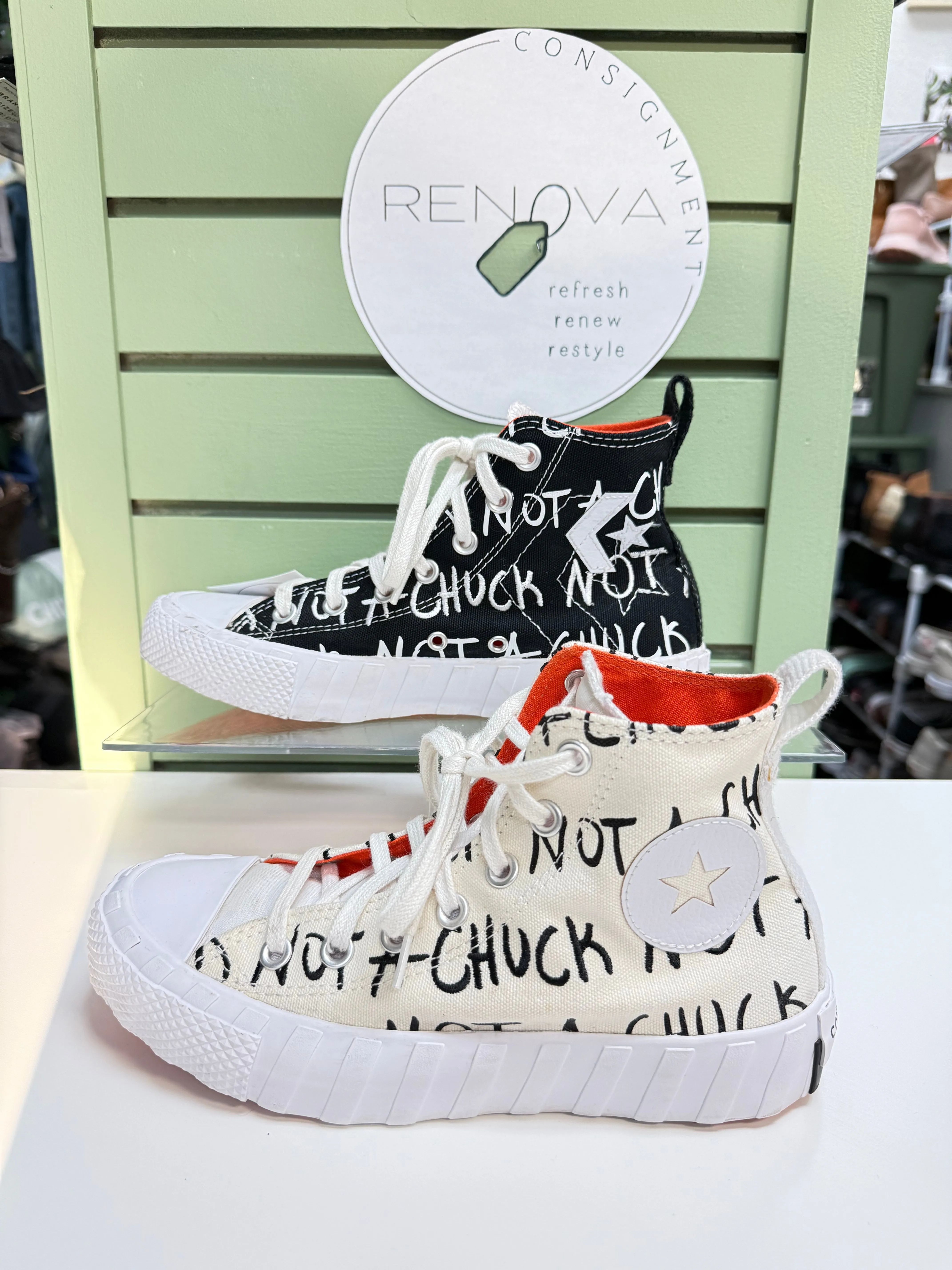 Air Ventilation Agile Movement Converse Not a Chuck Mismatch SE (Y5 = Womens 7)