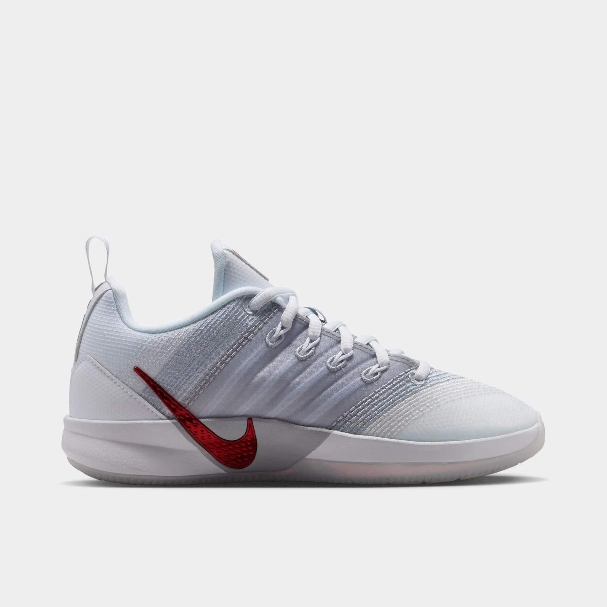 Nike Sabrina 3 GS White / Metallic Dark Grey - Wolf Grey Sneaker Brands