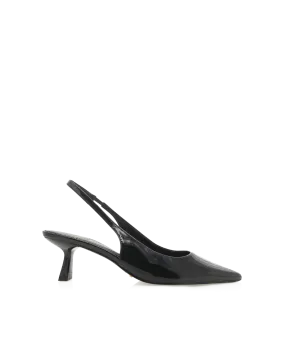 AYLA - BLACK PATENT Stylish Comfort Slip Resistant
