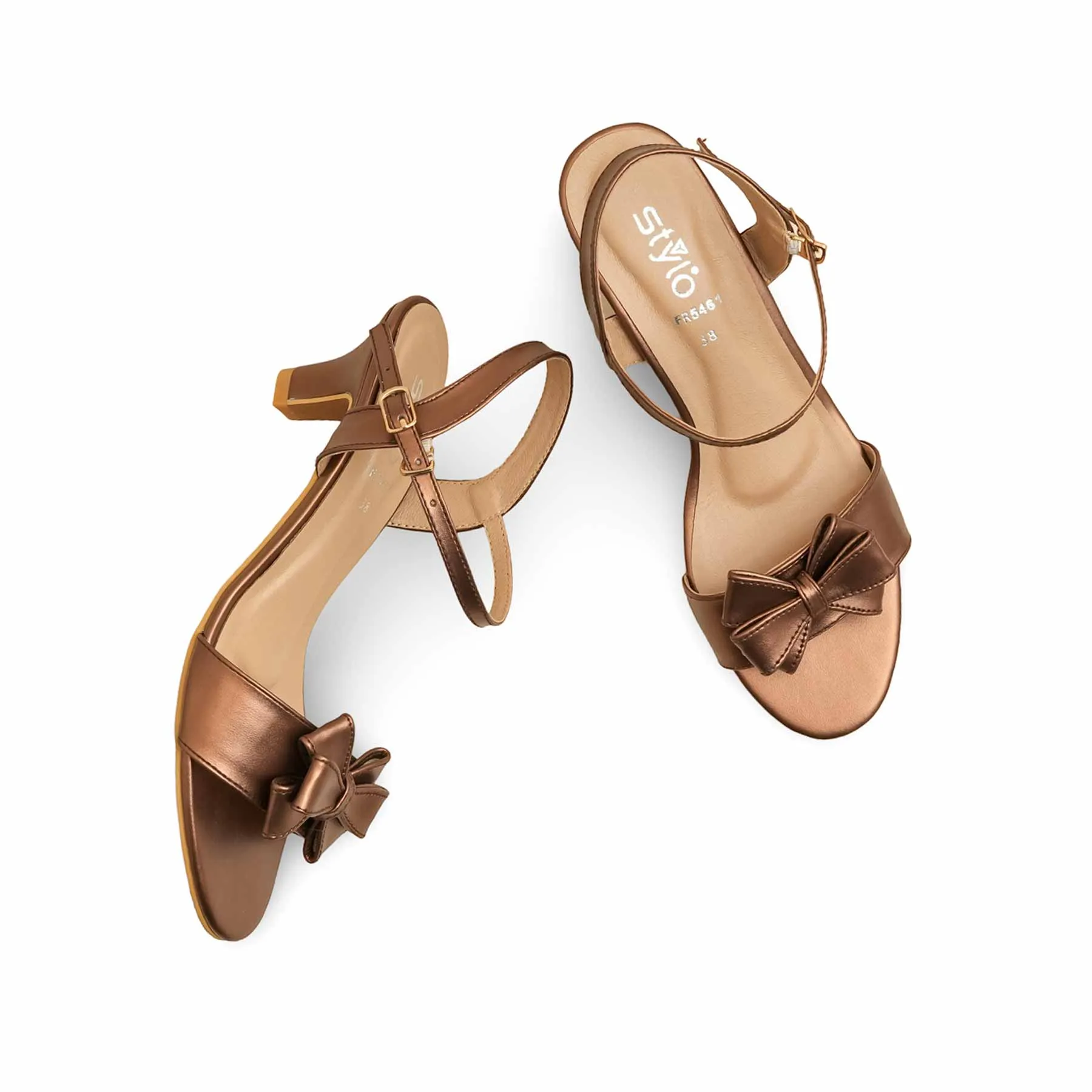 Copper Formal Sandal FR5461 Airport Glam
