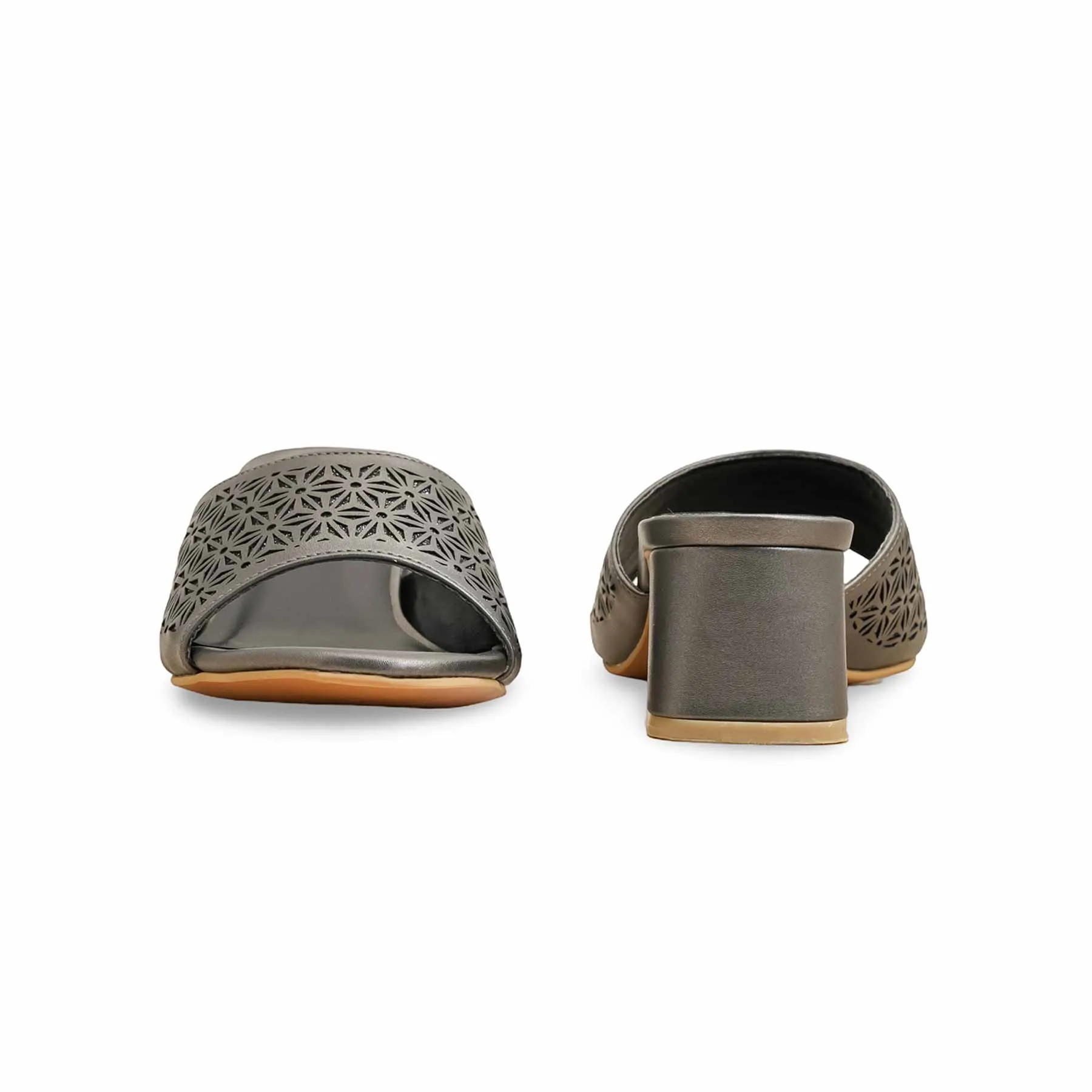 Confidence Spark Grey Formal Slipper FR5466