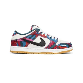 SB Dunk Low x Parra 'Abstract Art' Reinforced Eyelets Design