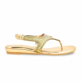 Golden Fancy Sandal FN6111 Sleek Sole