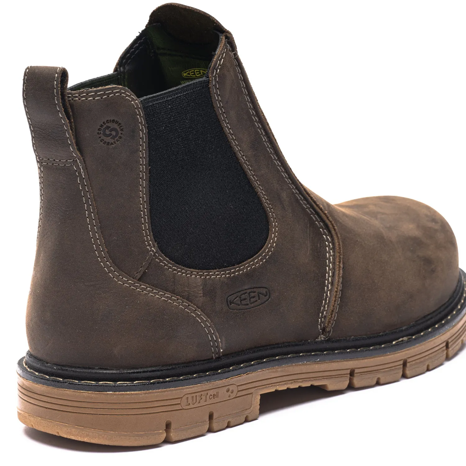 Adjustable lacing San Jose Chelsea Men's 6" Composite Toe Work Boots 1030650