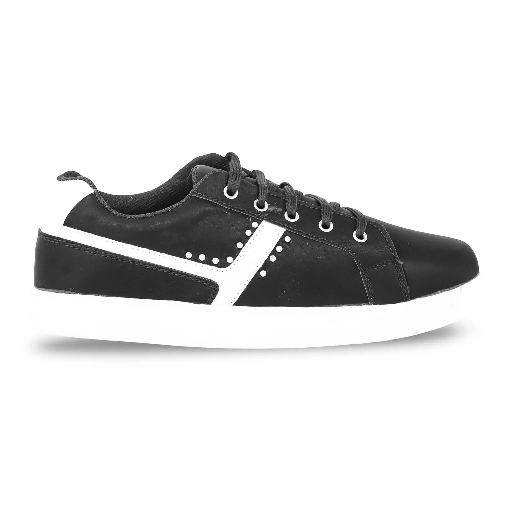 Black Casual Sneaker AT7425 Stability Control Frame