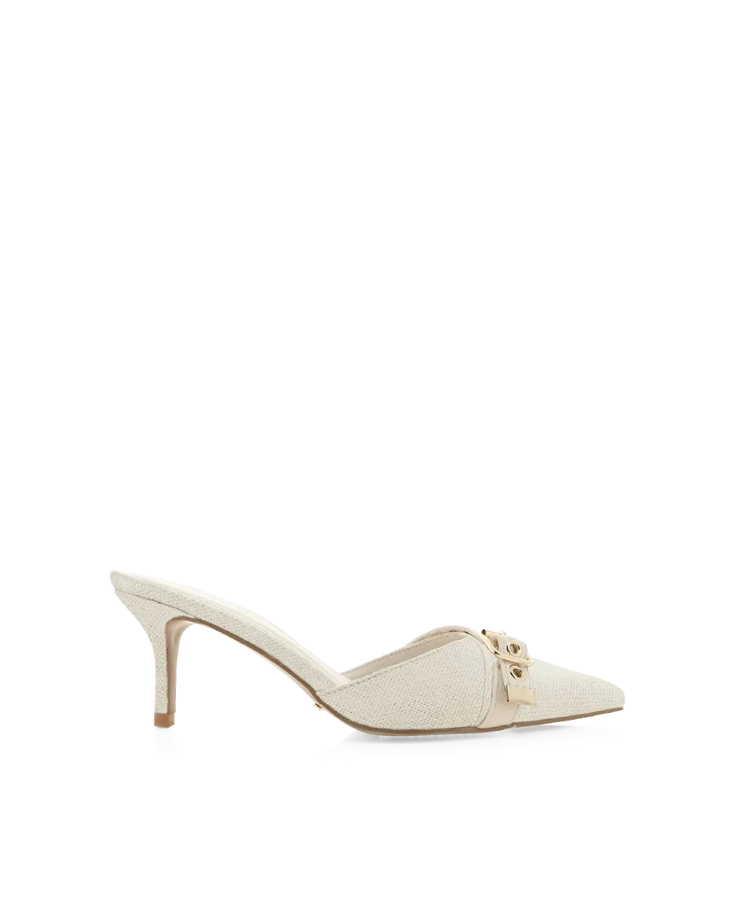 DAIJA - IVORY LINEN Boss Glow Refined Detail