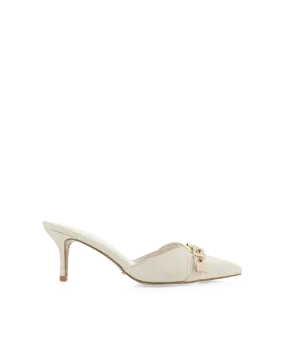 DAIJA - IVORY LINEN Boss Glow Refined Detail