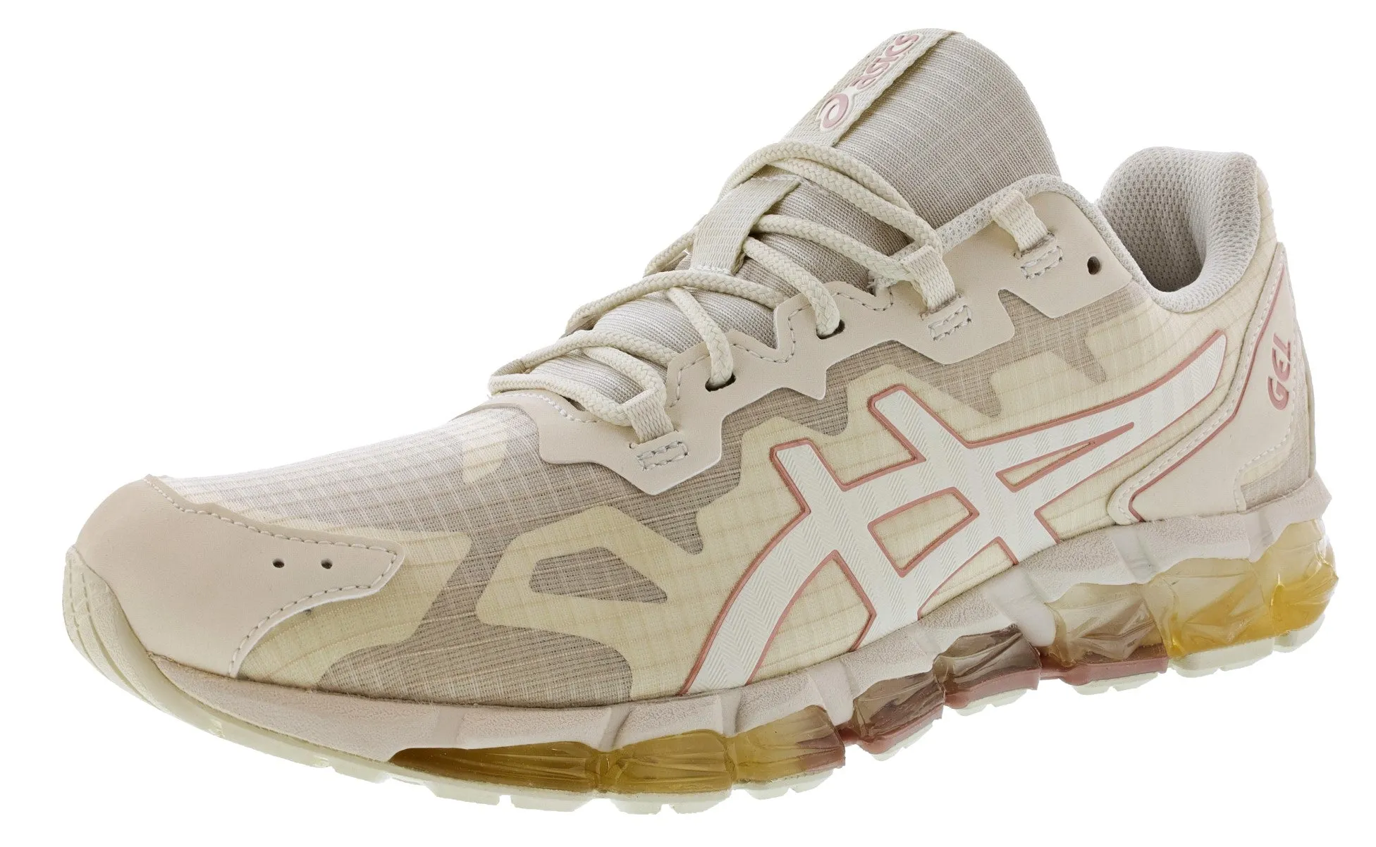 Zero Drop Sole Geometry Tide Hike Asics Gel-Quantum 360 6 Women's Lightweight Running Shoes