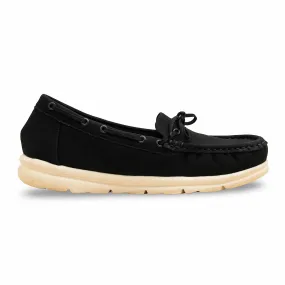 Black Women Moccasin WN4486 Bloom Step