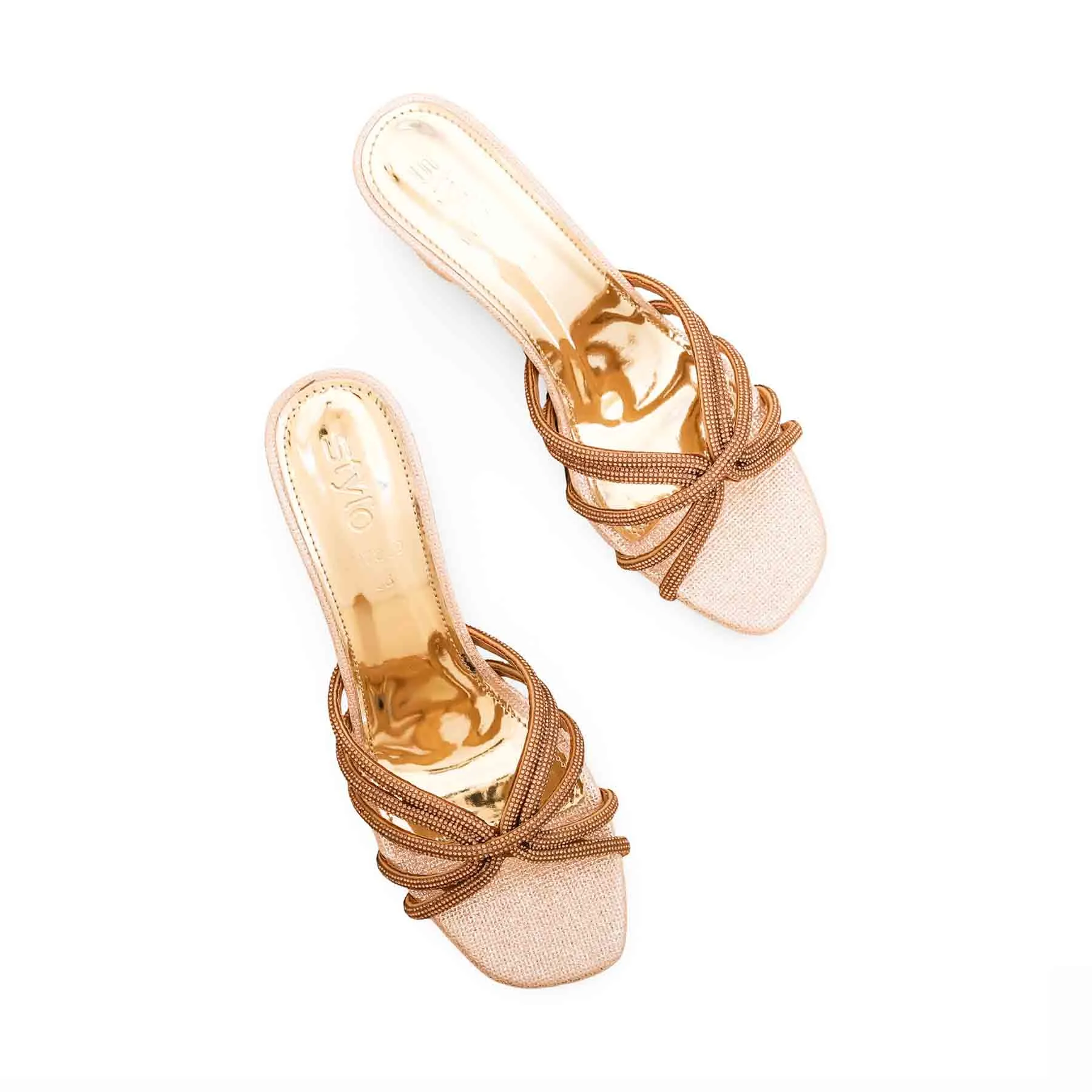 Paris Chic Star Spark Golden Fancy Slipper FN7839