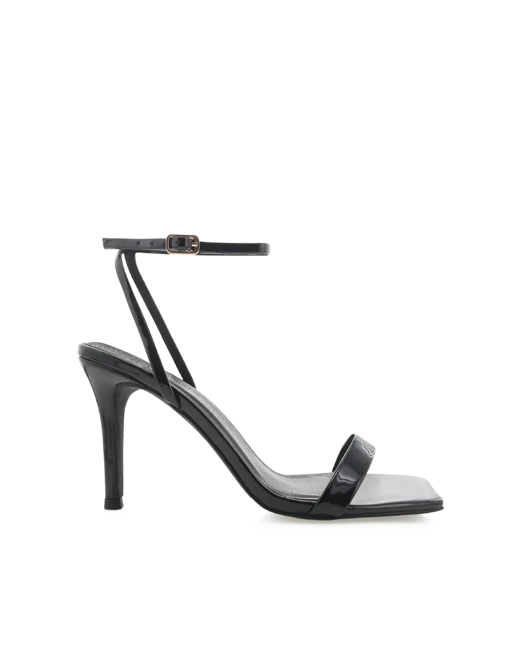 OCTANS - BLACK PATENT Casual Sandals