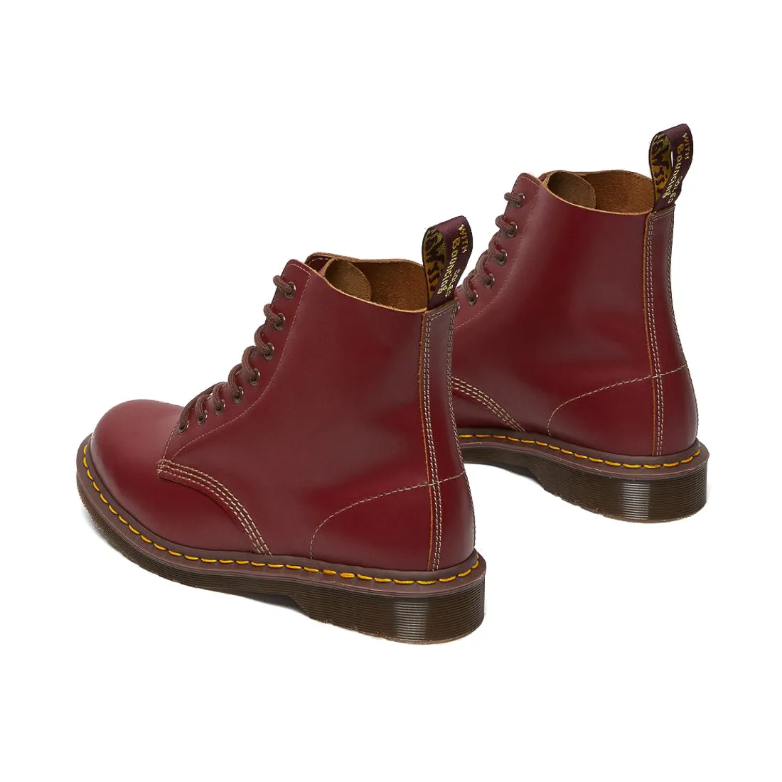 Flex Groove Technology Quick Drying Functional Minimalist Dr. Marten Vintage 1460 Lace Up Boots 'Oxblood Quilon'