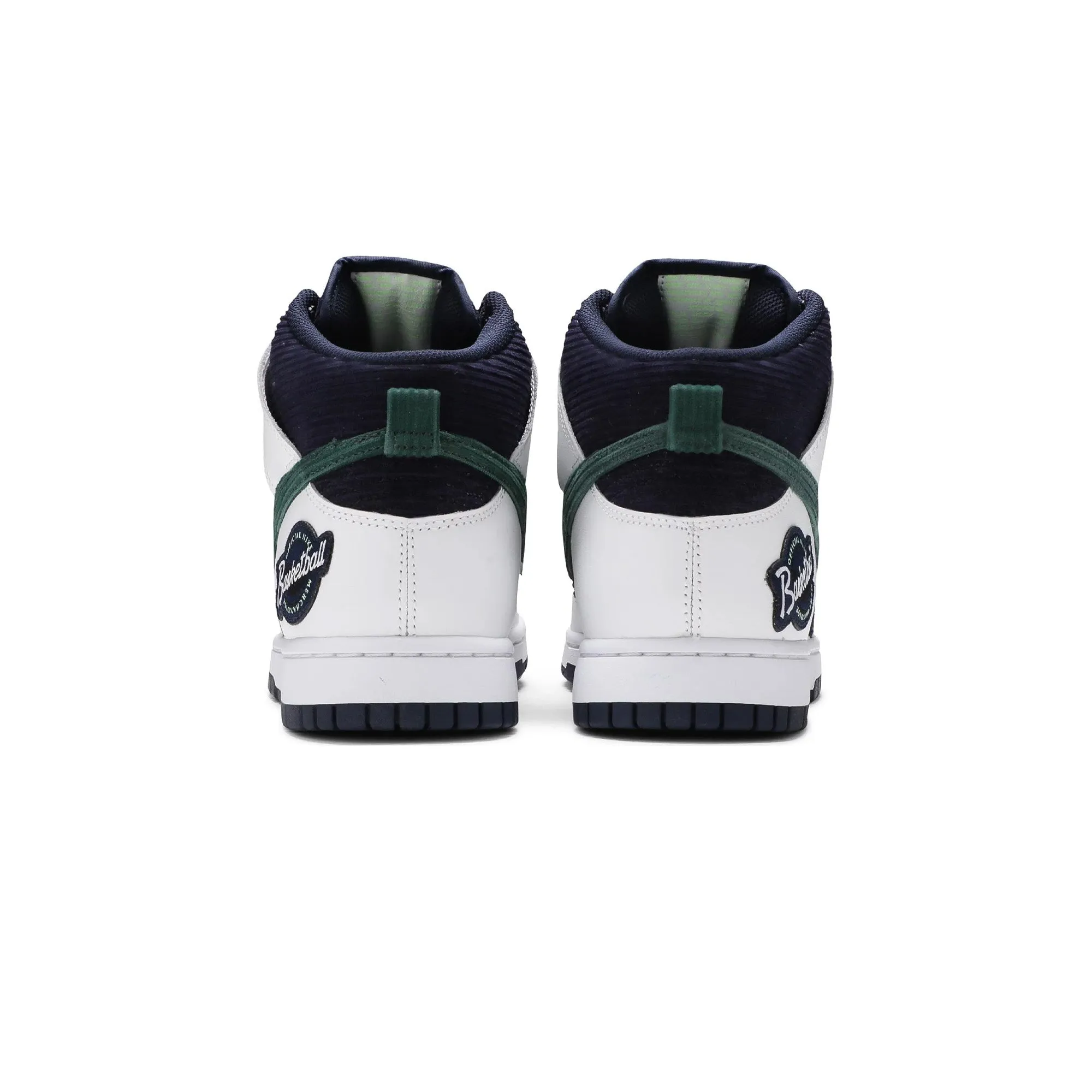 Dunk High 'Sports Specialties White Navy' (2021) Cushion Line