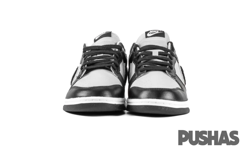 Barefoot feel Dunk Low Chenille Swoosh 'Black Grey' (2022)