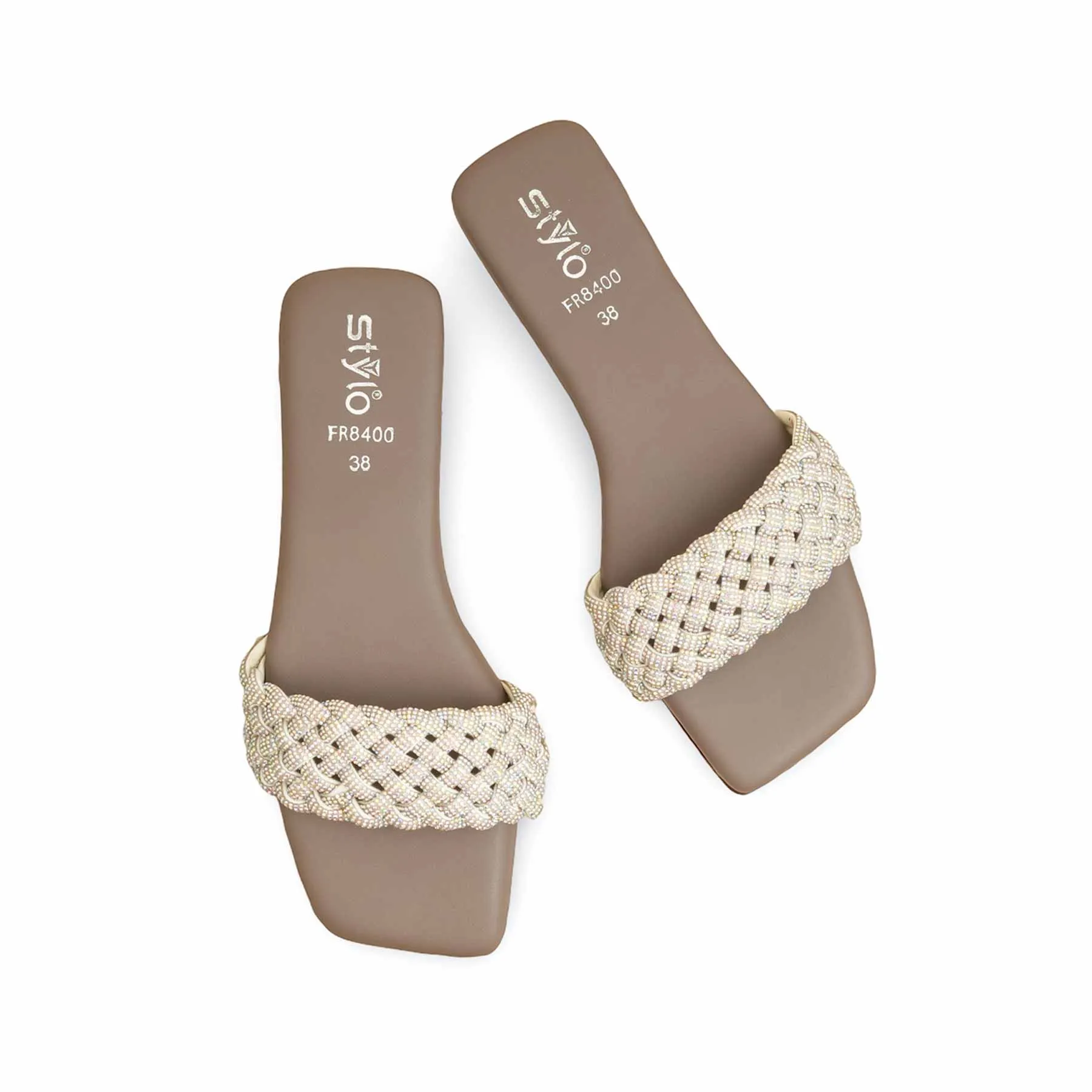 Brown Formal Slipper FR8400 Wash Safe Fit Glow