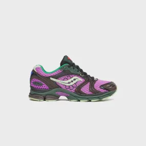 Saucony x Jae Tips ProGrid Triumph 4 - Violet / Earth Airflow Vents