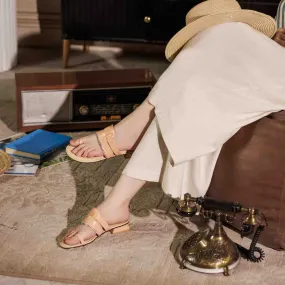 Beige Formal Chappal FR0536 Brunch Spark