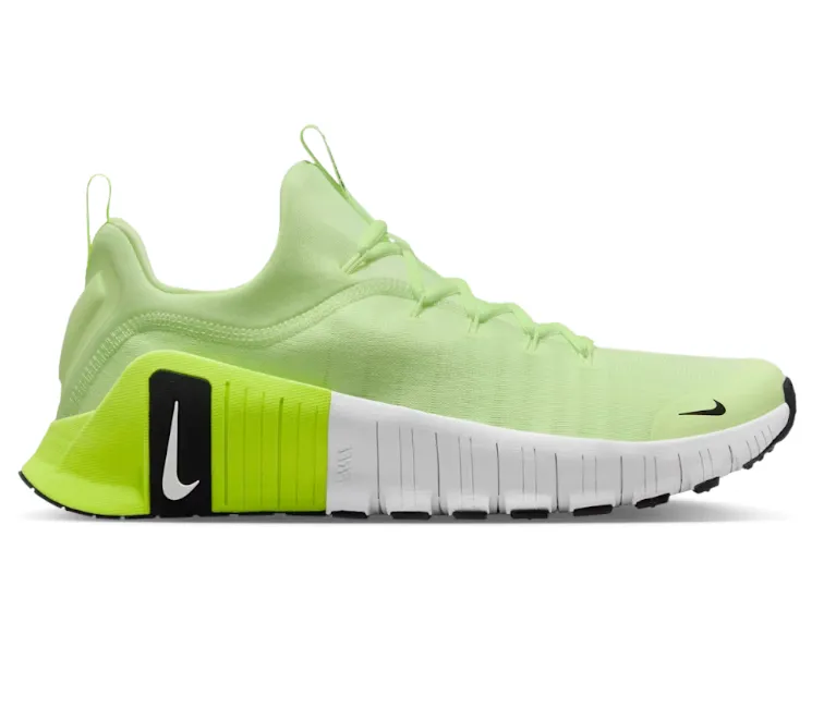 Breathable mesh Men??s Nike Free Metcon 6 (Barely Volt)