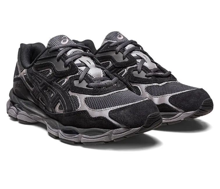 Bold materials Men??s Asics Gel NYC (Graphite Grey/Black)
