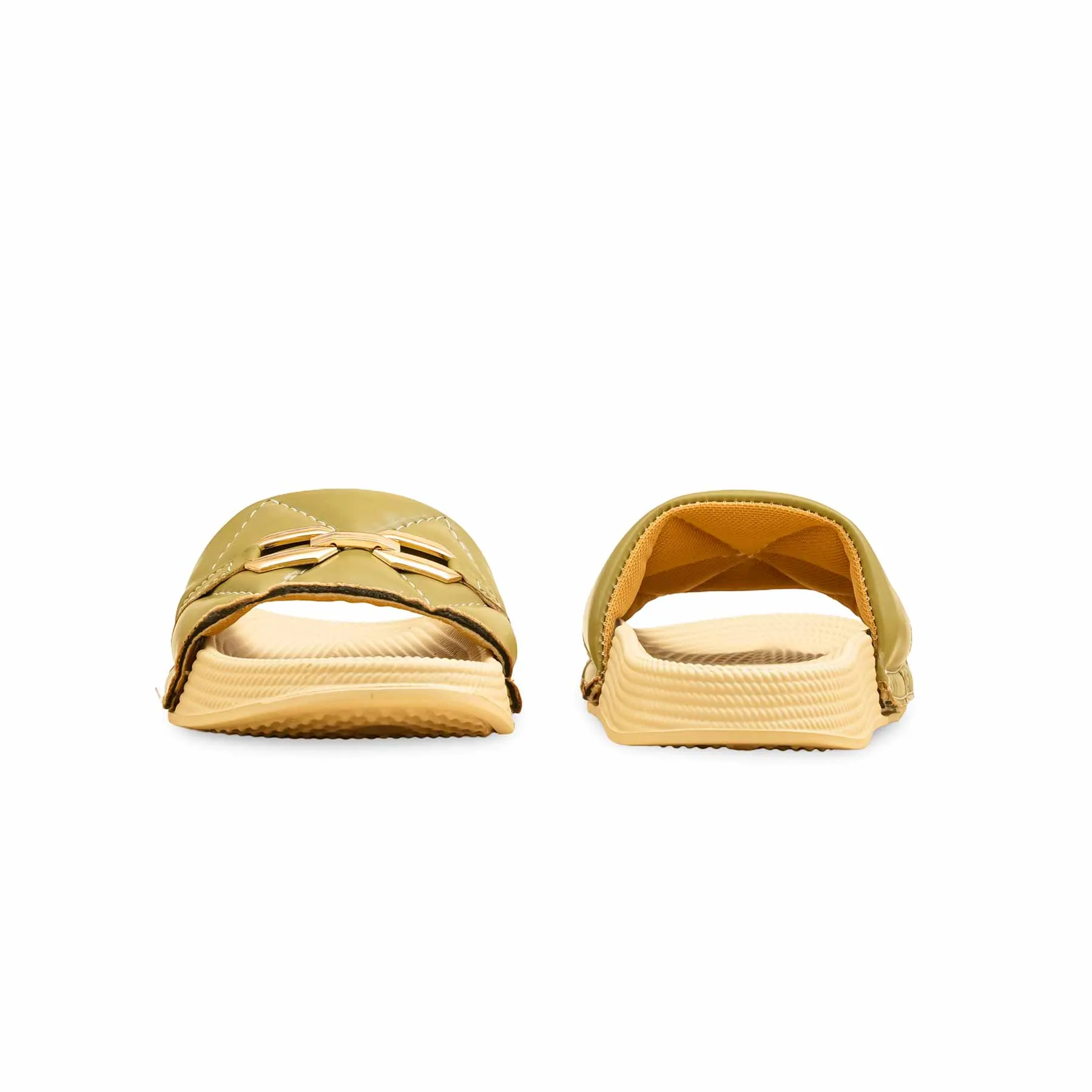 Olive Casual Softy For Women CL9373 Structured grip Waterproof Material