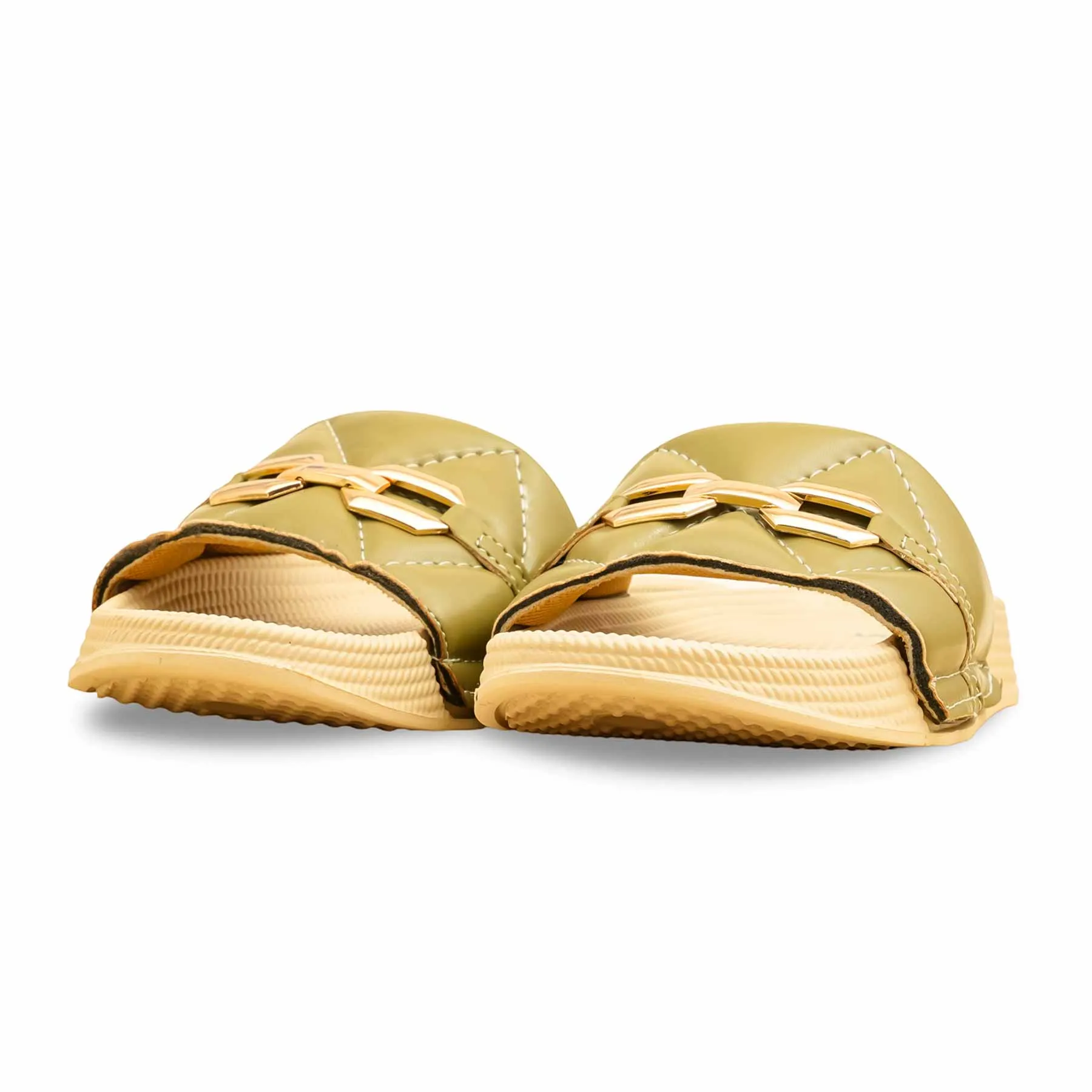 Olive Casual Softy For Women CL9373 Pressure Relief Footbed