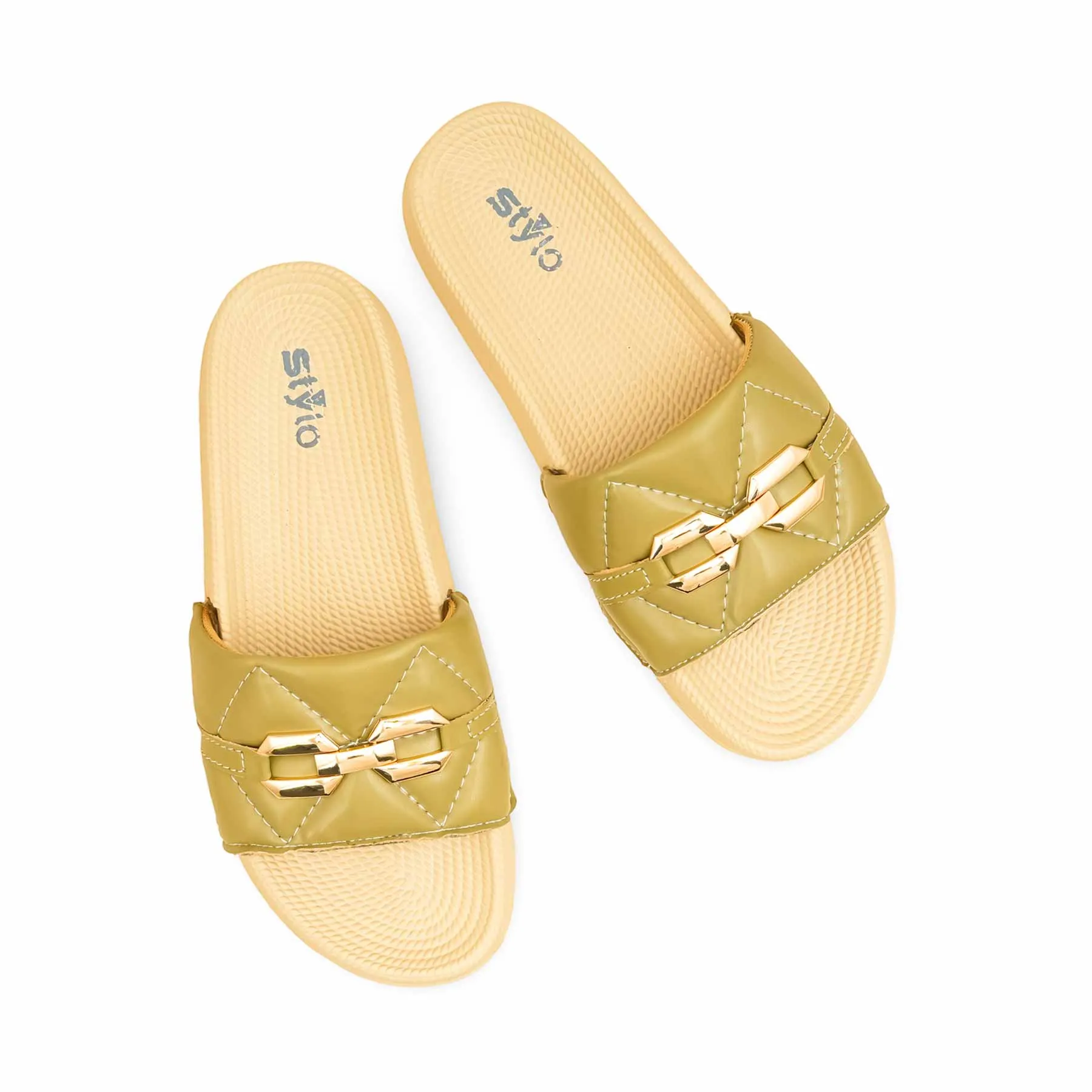 greatest Eye-Catching Olive Casual Softy For Women CL9373