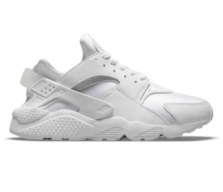 Sporty Premium Material Men's Nike Air Huarache (White/Pure Platinum)