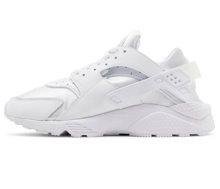 Padded Ankle Collar Everyday Movement Men's Nike Air Huarache (White/Pure Platinum)