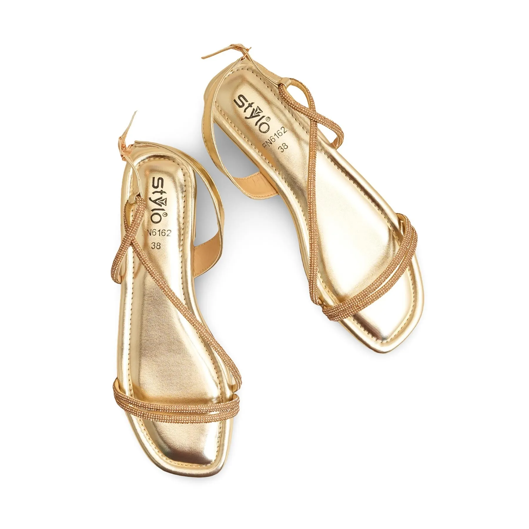 Class Glow Golden Fancy Sandal FN6162