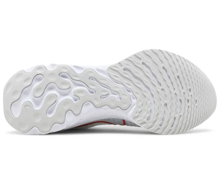 Men's Nike React Infinity Run FK 2 (White/Chile Red) Hydrophobic coating