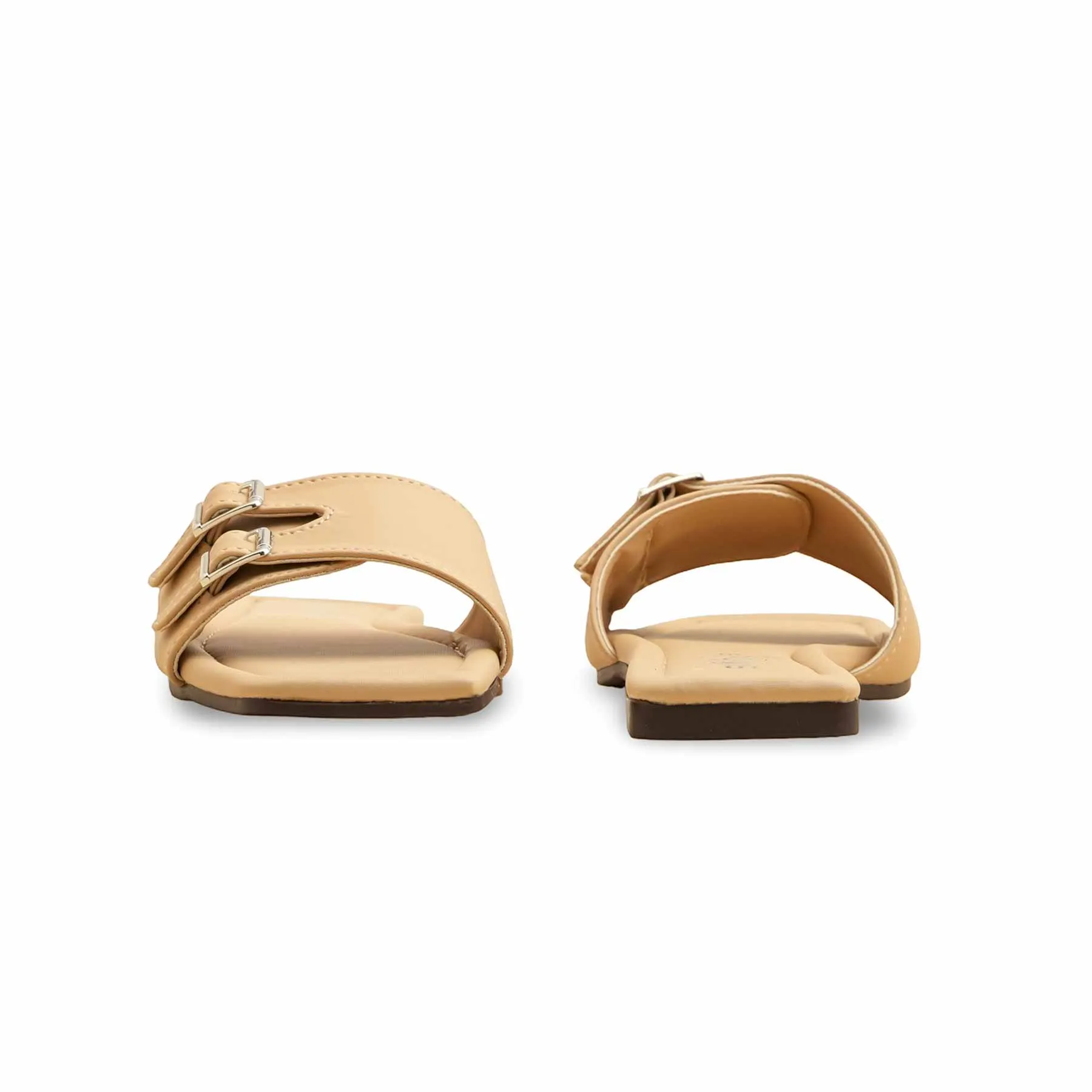 Wood Walk Relaxing Step Fawn Casual Slipper CL2123