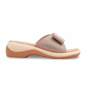 Pink Formal Women Slipper PU0596 Glamorous Boots Foot Hug