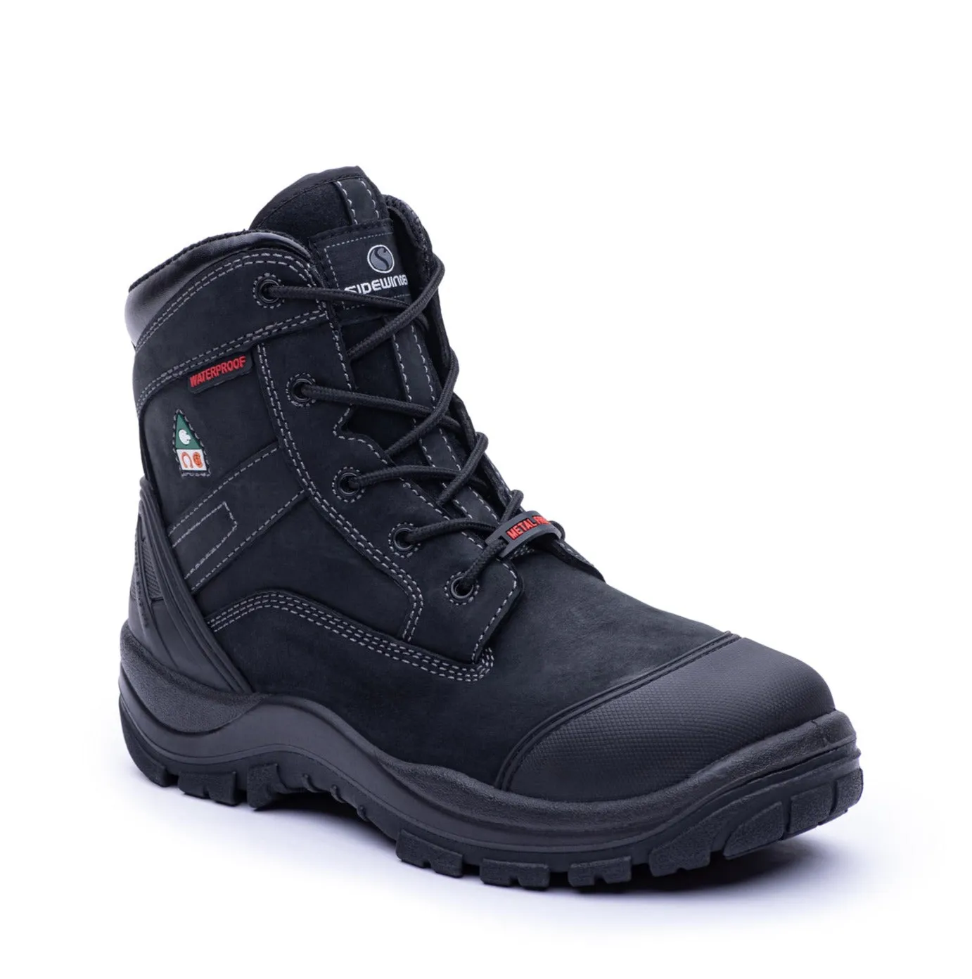Rankin Black  6" Composite Toe work boots - 651 Rainy Day
