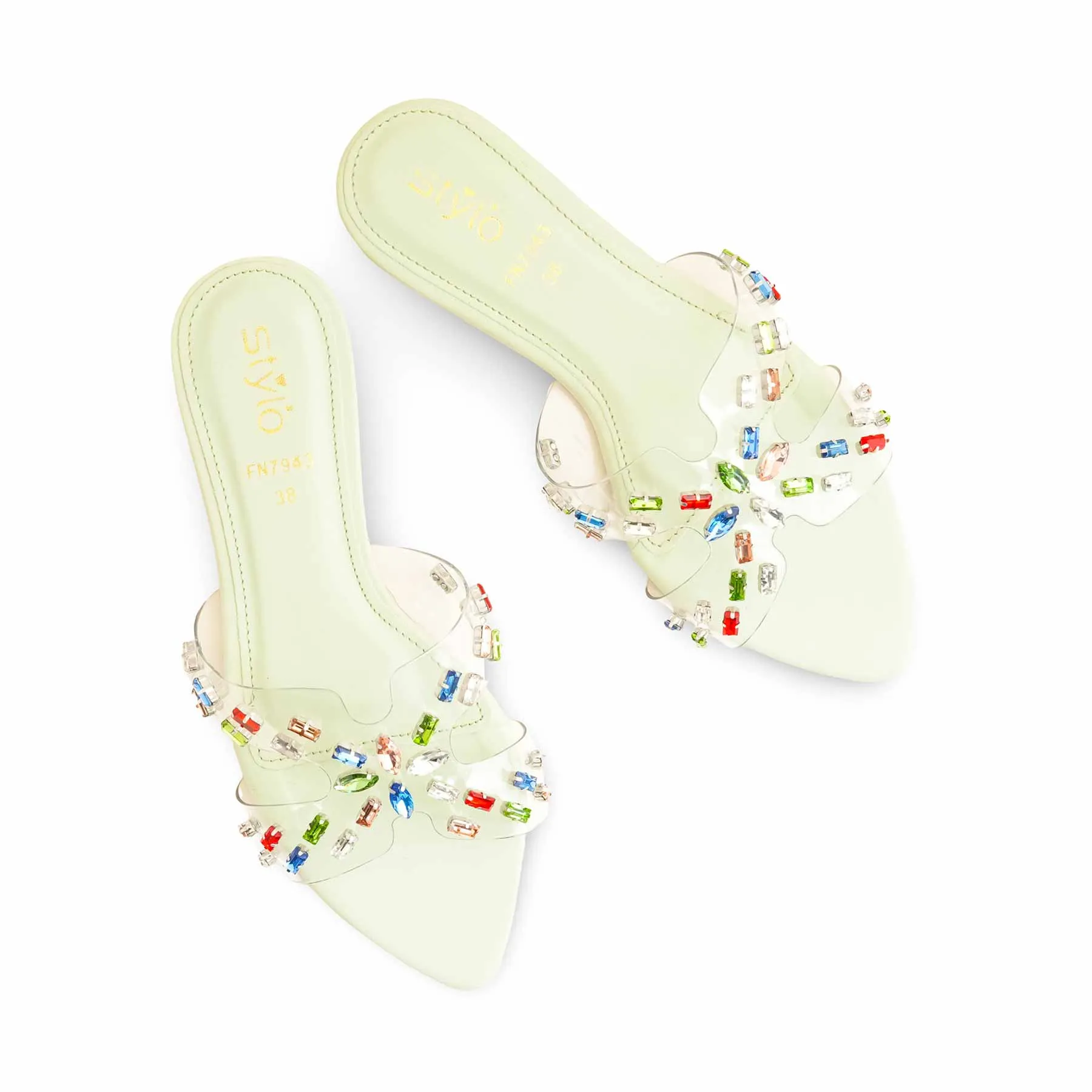 Comfortable Multy Fancy Slipper For Ladies FN7943