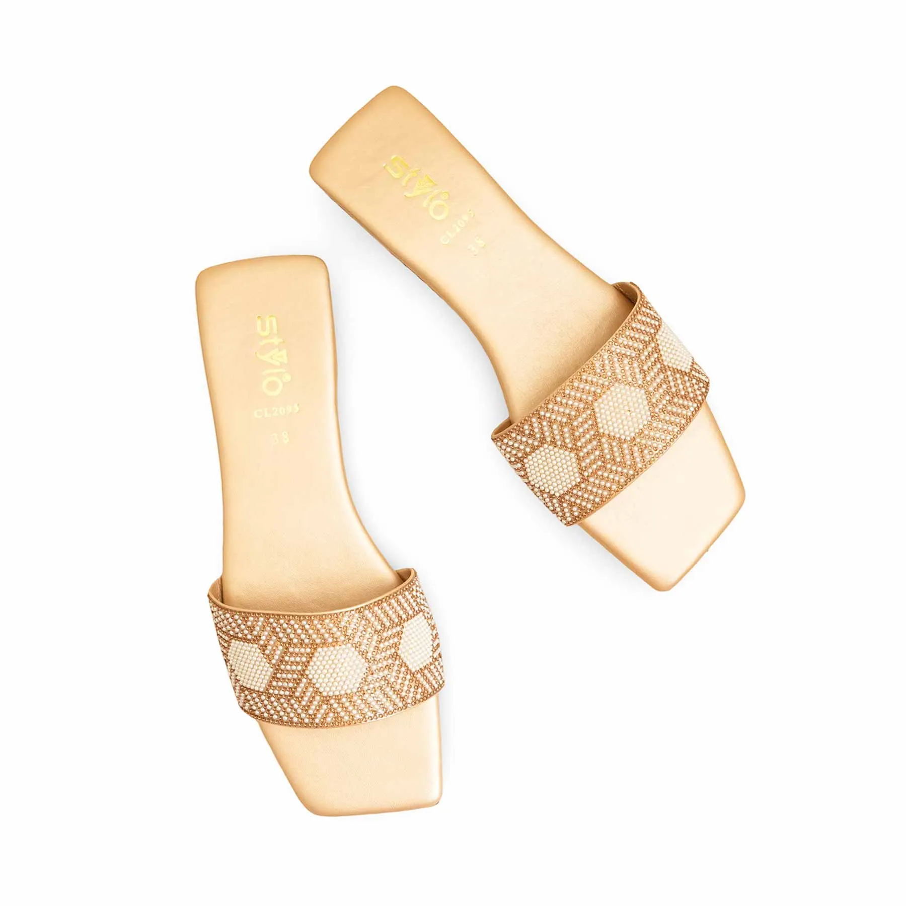 Golden Casual Slipper CL2095 simple design