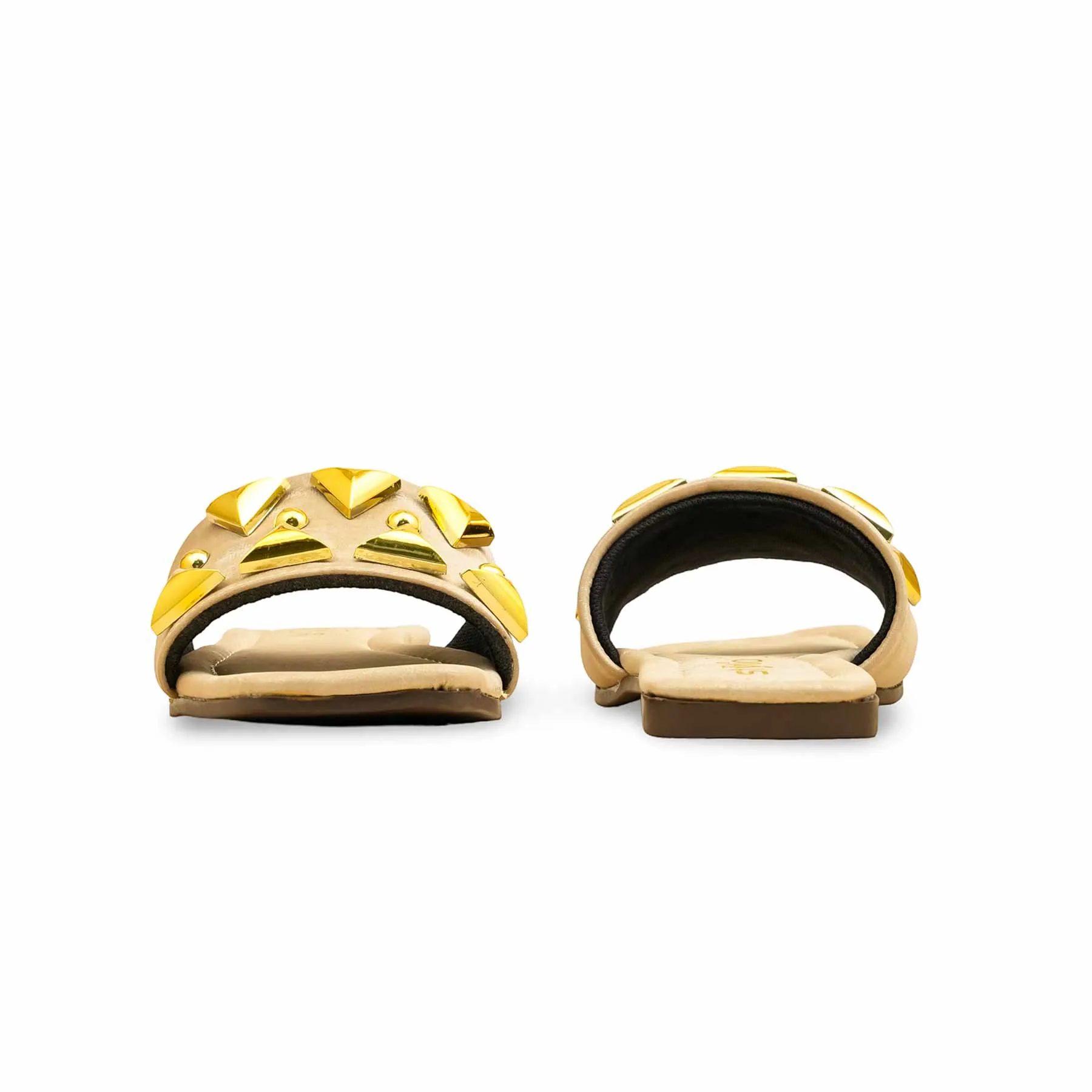 Golden Casual Slipper For Women CL2074 Coral Glow