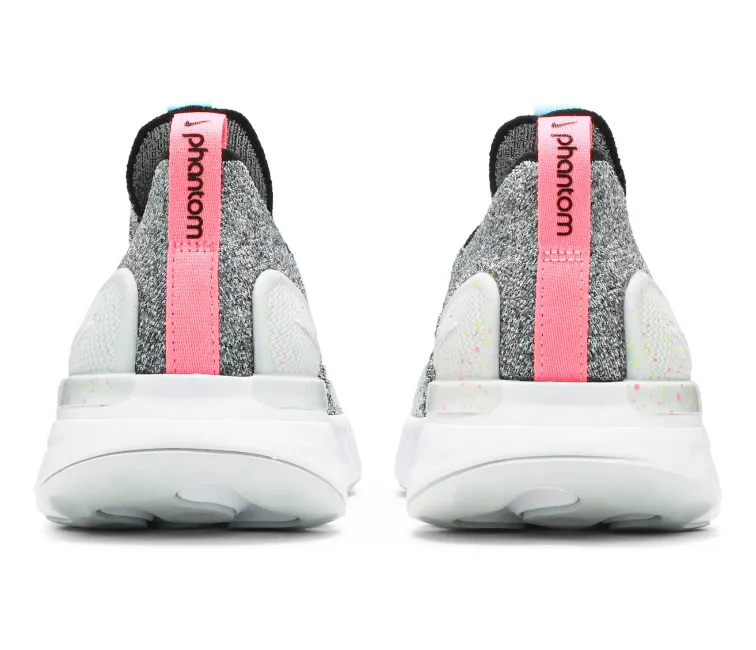 Breathable Lining Men's Nike React Phantom (White/Flash Crimson)