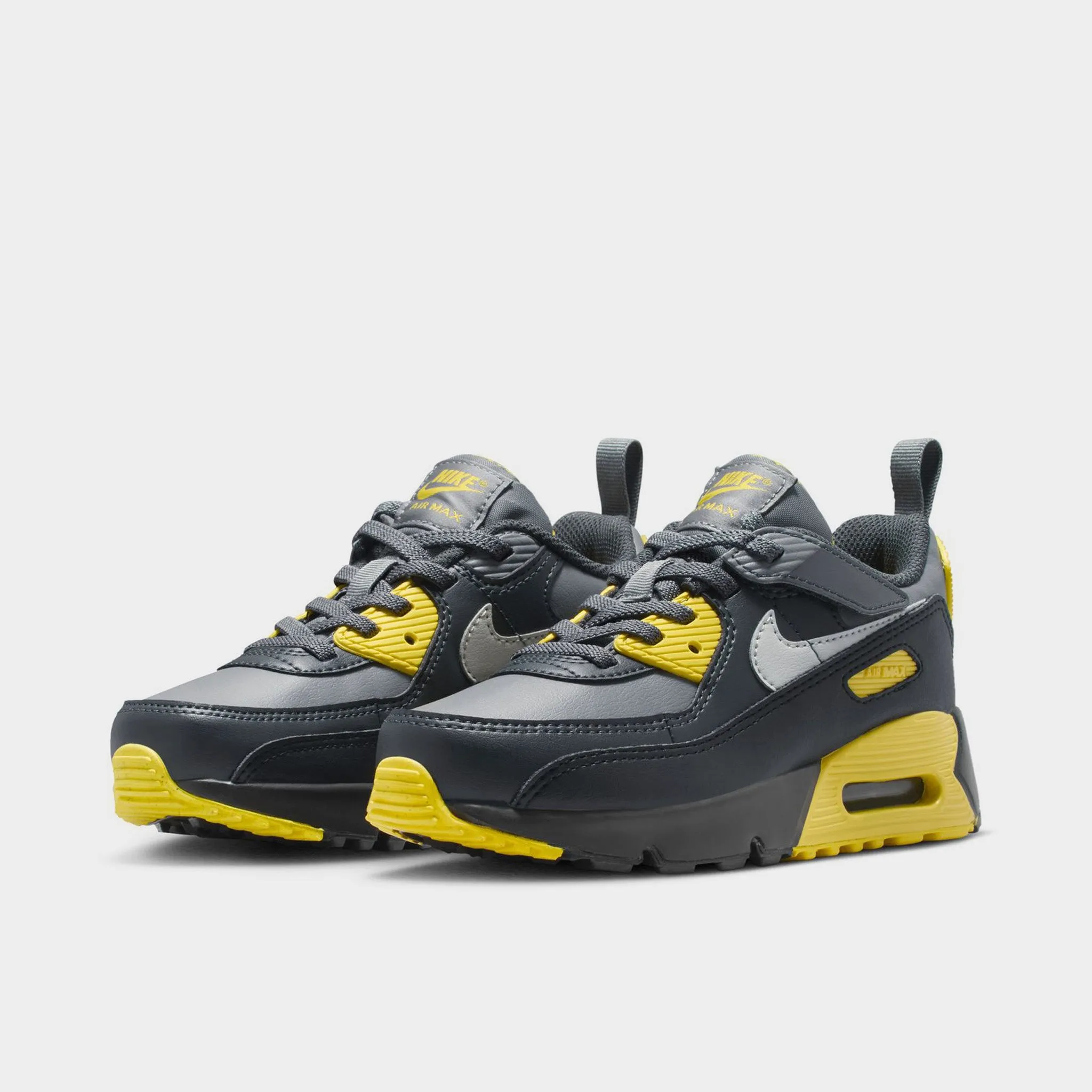 Nike Air Max 90 Easy On PS Lightening / Light Silver - Smoke Grey Easy on Breathable Airflow Channels