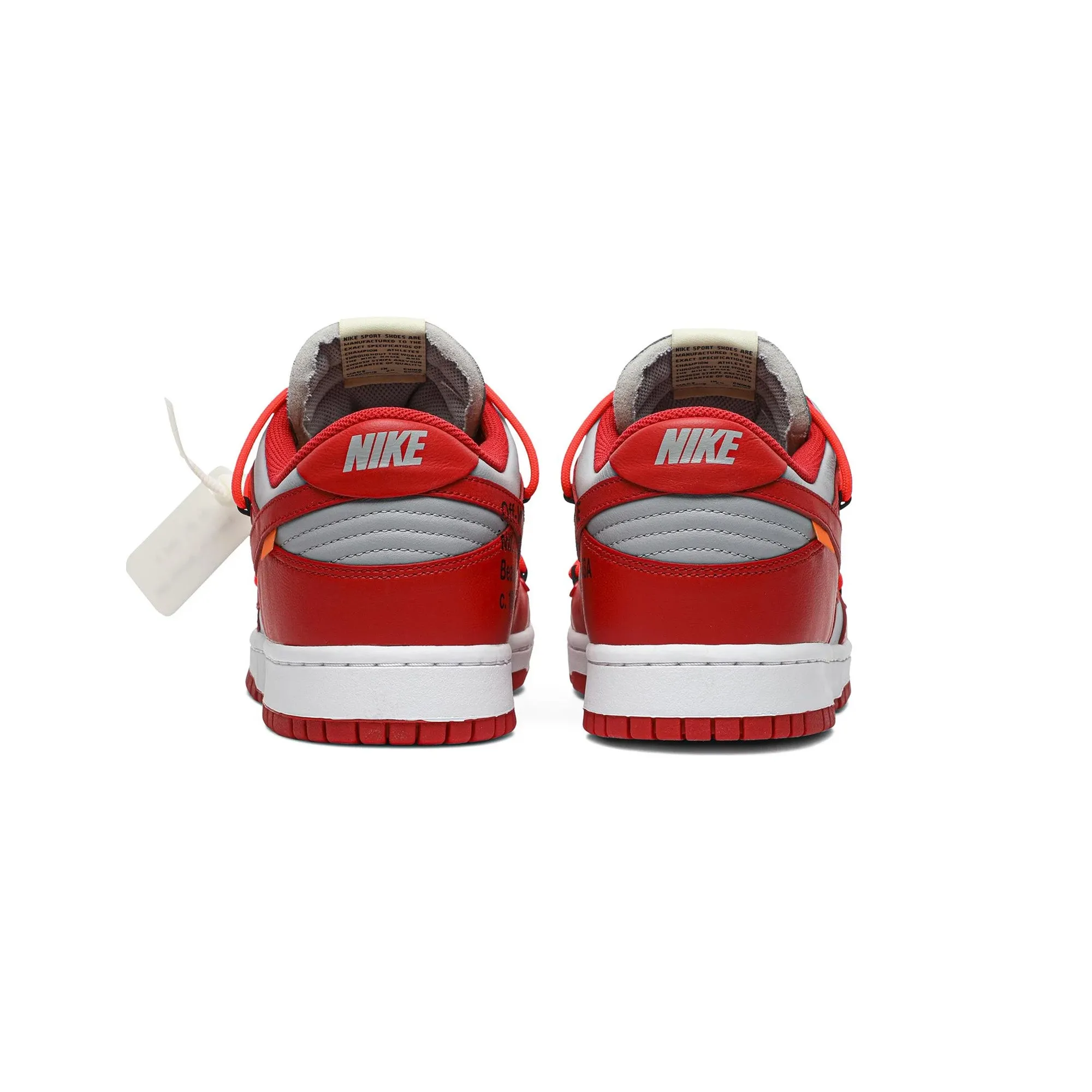 Tear Resistant Mesh Short Walks Dunk Low x Off-White - University Red (New)